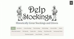 Desktop Screenshot of delpstockings.com