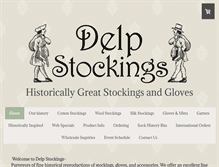 Tablet Screenshot of delpstockings.com